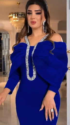 Modest Dress with Stylish Knee Slit