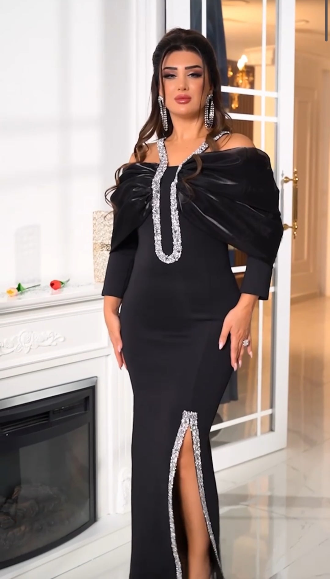 Modest Dress with Stylish Knee Slit
